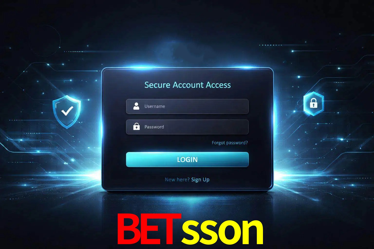 Pantalla de inicio de sesión de cuenta betsson para usuarios en México